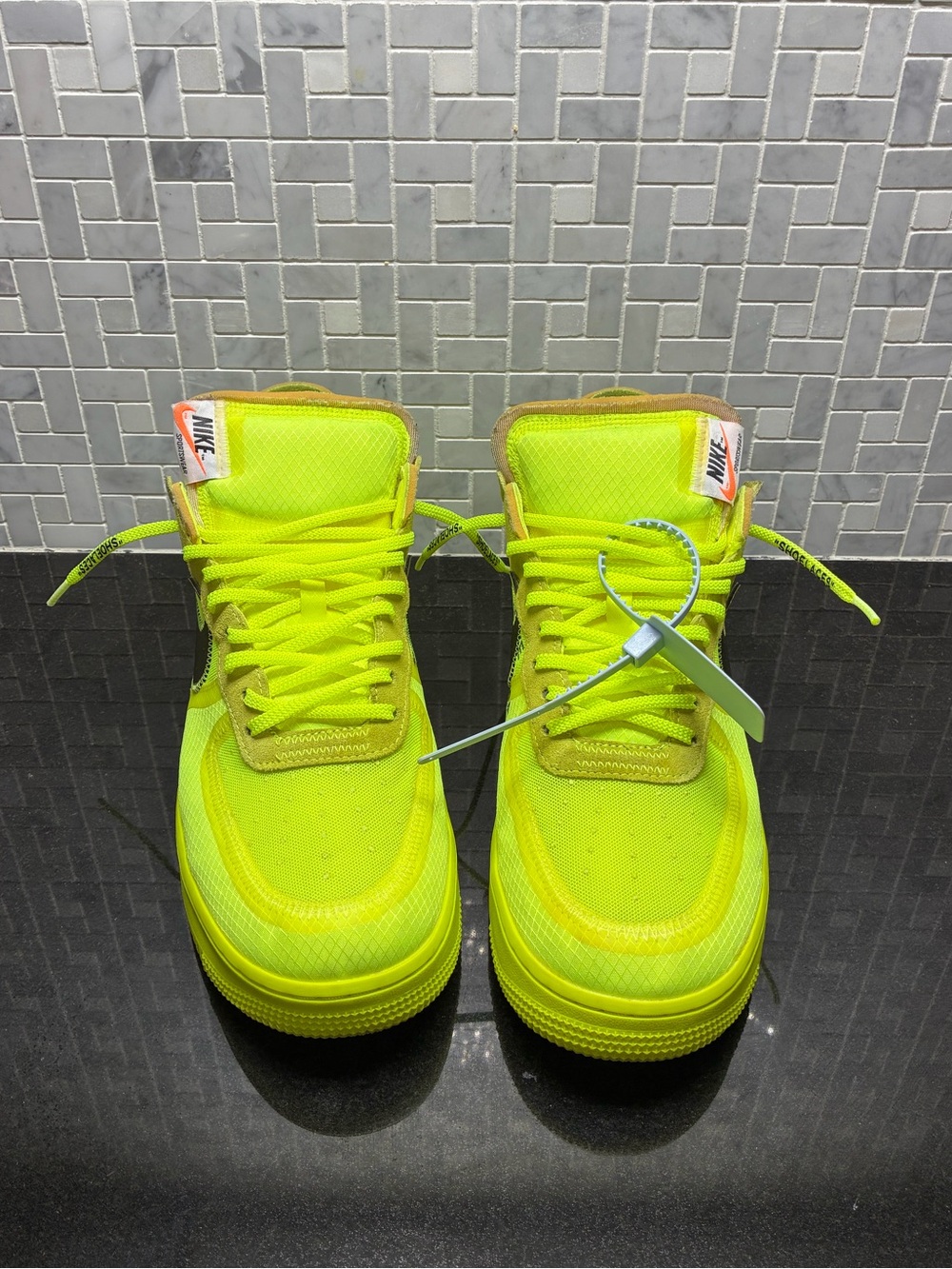 Nike x Off-White Air Force 1 Low Volt AO4606-700 Size 13 OG Box Extra Laces - Picture 3 of 16